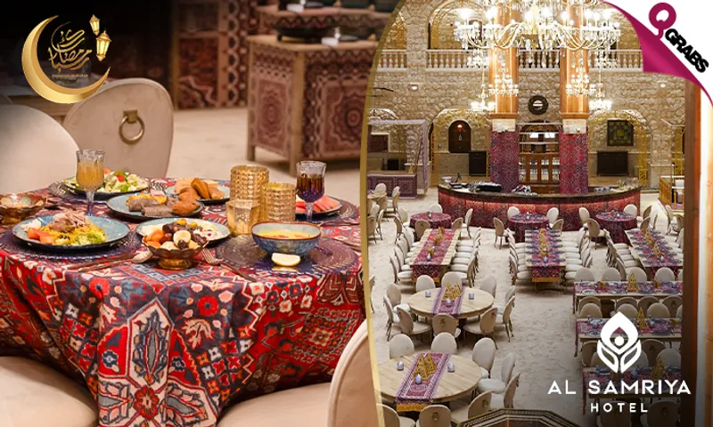 Luxurious Ramadan Tent: Iftar & Suhoor at Al Samriya Hotel!